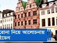 করোনা নিয়ে আলোচনায় সুইডেন!